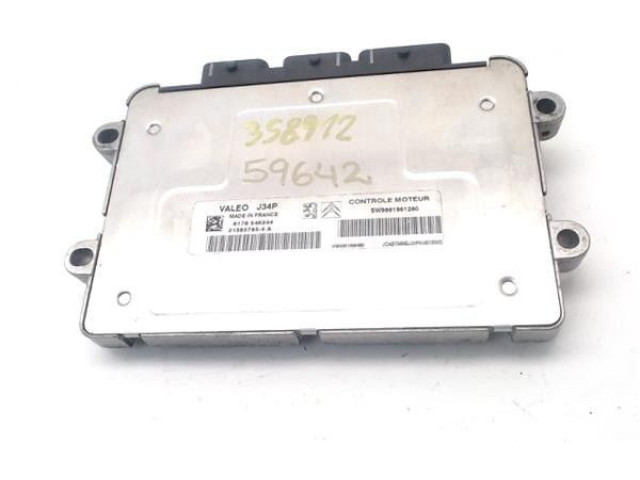 Řídící jednotka SW9661961280 Citroen C3 Pluriel 2007