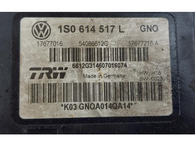 Блок АБС 1S0614517LBEF, 1S0614517L Skoda Citigo 2011 - 2020 года