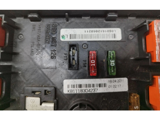 Pojistková skříňka 3C0937125, KB1118304237 Seat Alhambra (Mk2) 2012