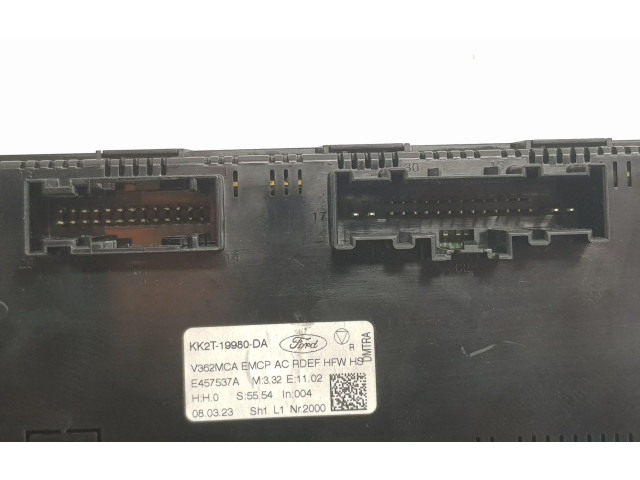 Блок управления климат-контролем KK2T19980DA, 2473879 Ford Transit Custom