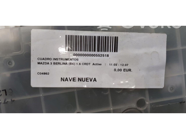 Спидометр (приборный щиток) 8LBS3PA Mazda 3 I