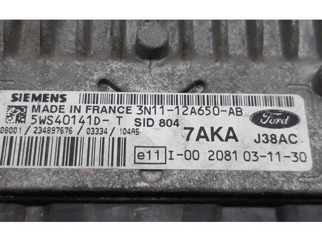 Блок управления двигателем Блок управления 3N1112A650AB Ford Fusion