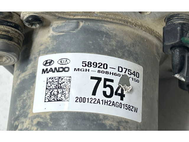 Jednotka ABS 58920D7540, BE6008Y100   Hyundai Tucson TL 2020