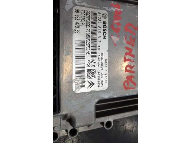 Комплект блоков управления    Peugeot Partner