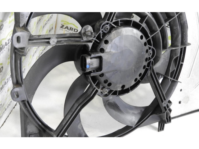 Вентилятор радиатора 9801666680 Citroen C4 Cactus