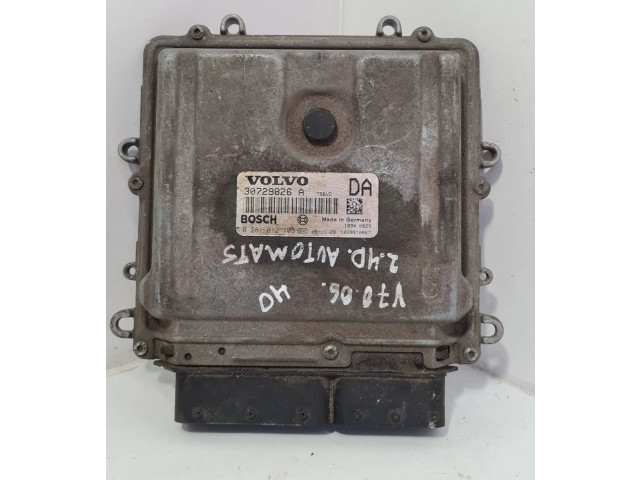 Блок управления двигателя 30729826A, 1039S10667 Volvo V70