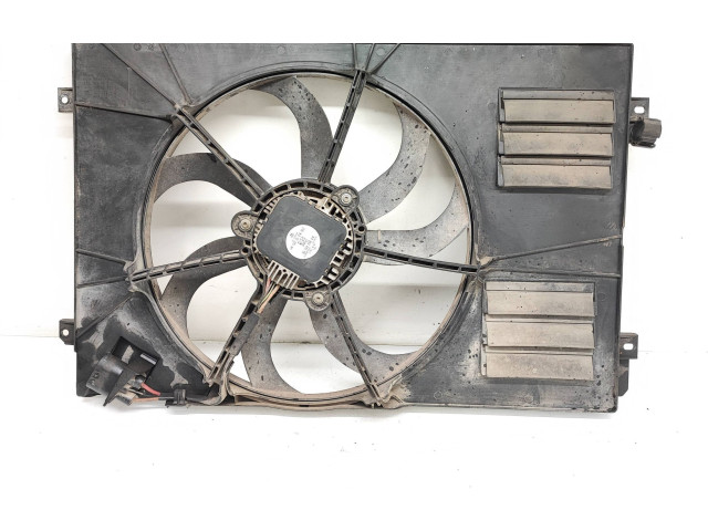 Вентилятор радиатора 1K0121203AH, 1K0959455FB Skoda Yeti (5L)