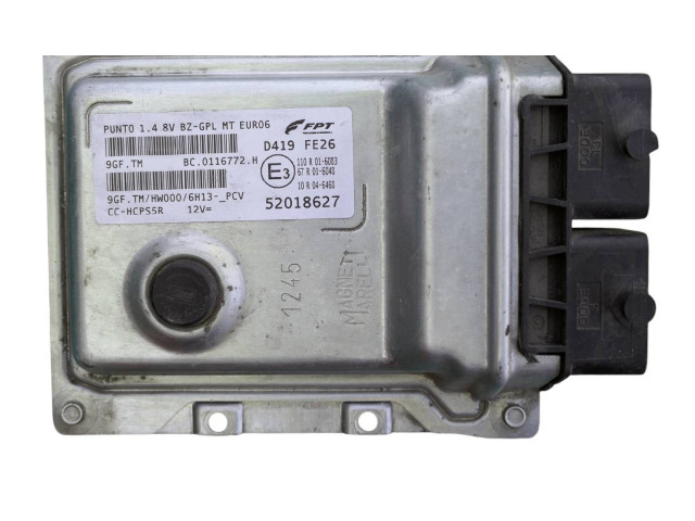 Řídící jednotka 52018627, 9GF.TM Fiat Punto (188) 1999