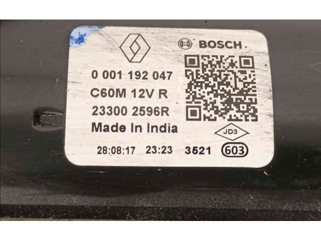 Turbodmychadlo Стартер 233002596R Renault Sandero II