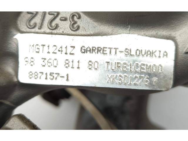  Турбина Peugeot 2008 II  9836081180, 8871571   для двигателя HNS      