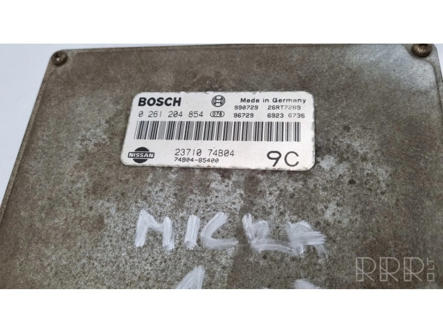 Řídící jednotka 2371074B04, 0261204854 Nissan Micra 2000