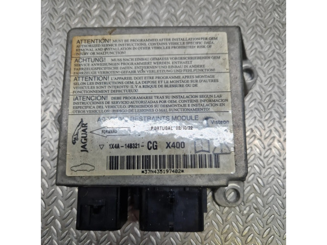 Блок подушек безопасности 1X4A14B321CG, 37N435197402 Jaguar X-Type