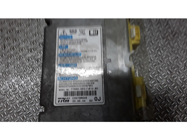 Блок подушек безопасности 77960SEGG812M1 Honda Accord
