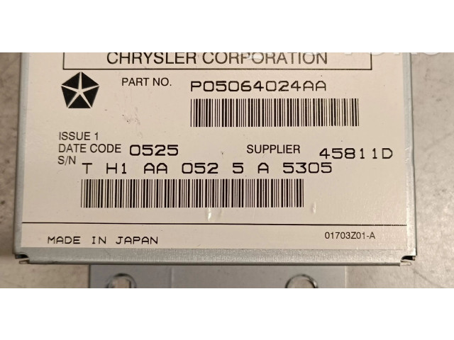 Турбина Блок управления навигации (GPS) Jeep Grand Cherokee (WK) 3.0 P05064024AA