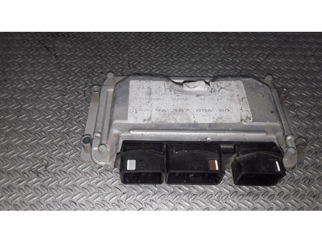 Блок управления двигателя 9638765980 Citroen Xsara