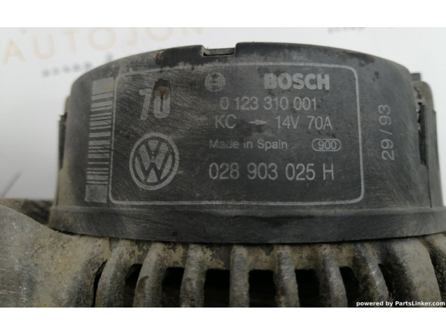 Генератор 0123310001, 028903025H Volkswagen Golf III