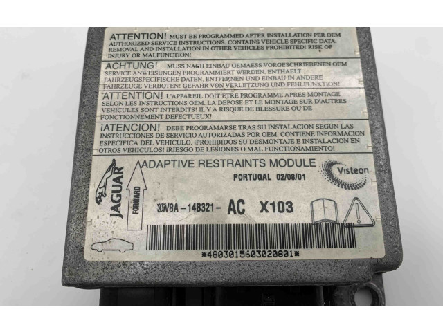 Блок подушек безопасности 3W8A14B321, 3W8A14B321AC   Jaguar XK8 - XKR