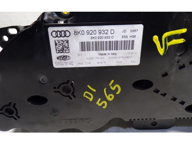 Панель приборов 8K0920932D, 8K0920932D Audi A4 Allroad