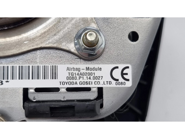 Подушка безопасности водителя TG14A02001, 0080P1140027 Mitsubishi Outlander