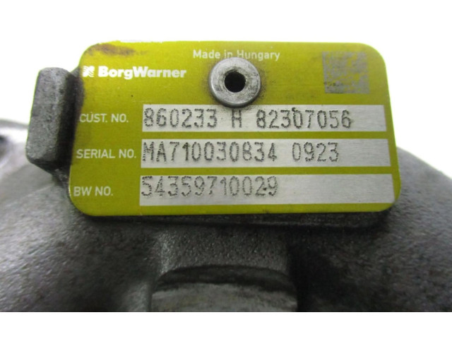 Турбина Renault Clio III  860233H82307056         
