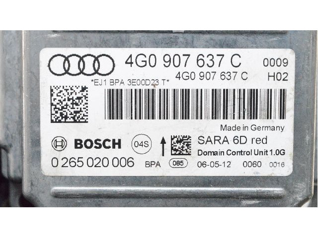Блок подушек безопасности 4G0907637C Audi A7 S7 4G
