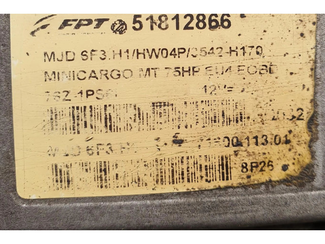 Řídící jednotka 51812866 Fiat Fiorino 2009