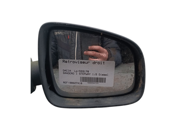 Зеркало электрическое Dacia Sandero 2008 - 2012 года