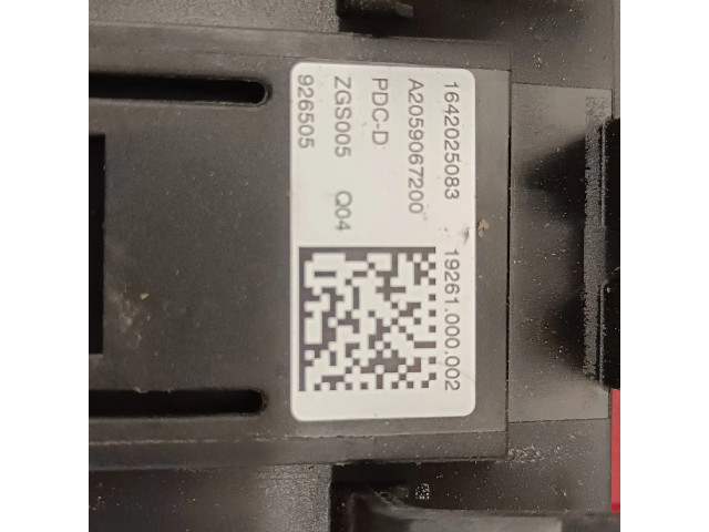 Pojistková skříňka A2059067200, 1642025083 Mercedes-Benz C W205 2017