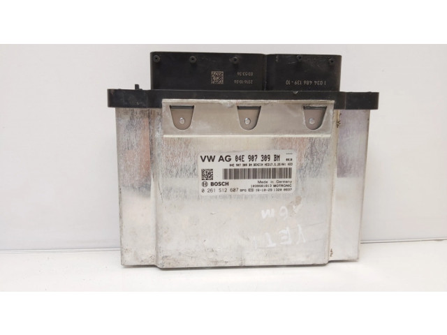 Блок управления двигателя 04E907309BM, 0261S12607 Skoda Yeti (5L)