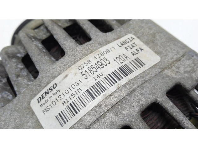 Генератор 51854903, MS1012101081 Lancia Delta 1.4