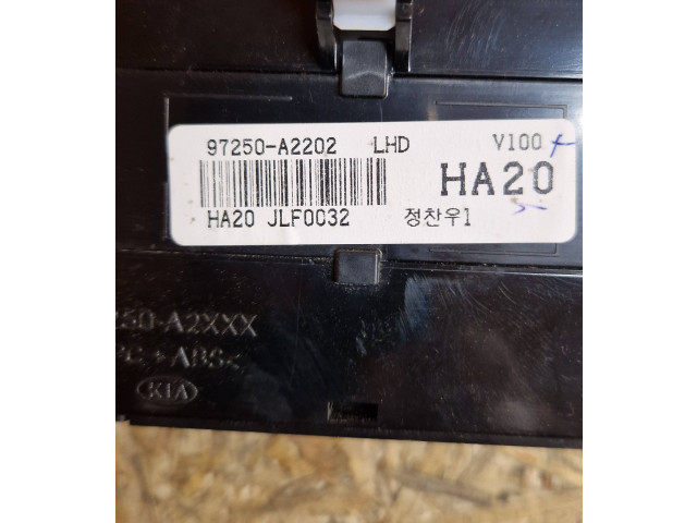 Блок управления климат-контролем 97250A2202, HA2U KIA Ceed
