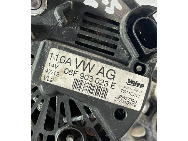 Генератор 06F903023E, 312019342   Skoda Fabia Mk2 (5J)  