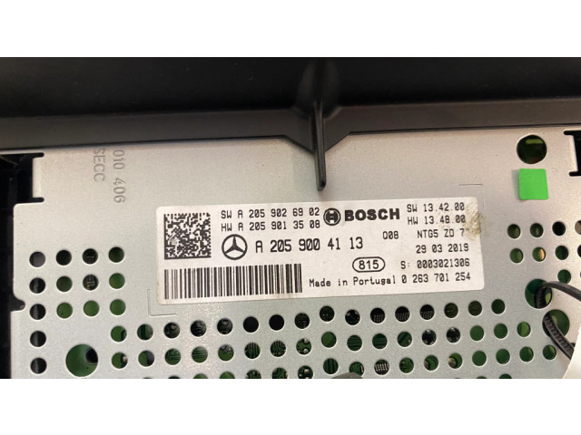 Дисплей A2059026902 Mercedes-Benz W470