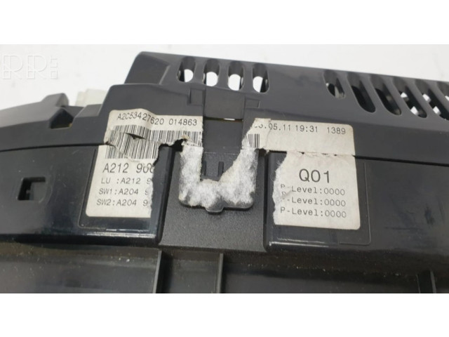 Přístrojová deska Mercedes-Benz E W212 2011 A2C53279093, A2C30473300