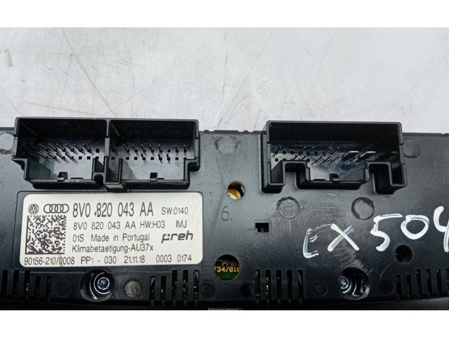 Блок управления климат-контролем 8V0820043AA   Audi Q2 