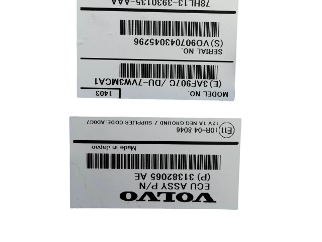 Модуль управления BSM 31382065, 3AF907C   Volvo V60    