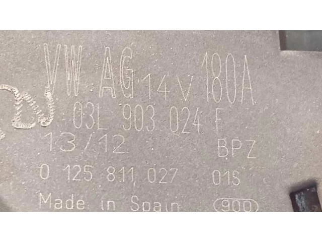 Генератор 03L903024F, 0125811027   Volkswagen Passat Alltrack 2.0     
