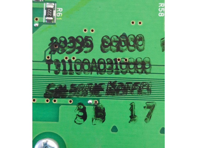 Блок управления климат-контролем 28395CG000, T31100A0310000 Infiniti FX