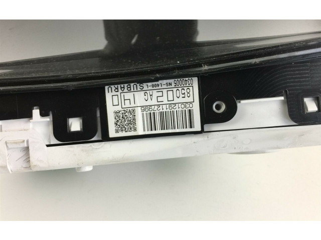 Панель приборов 85002AG140, W1718   Subaru Legacy       