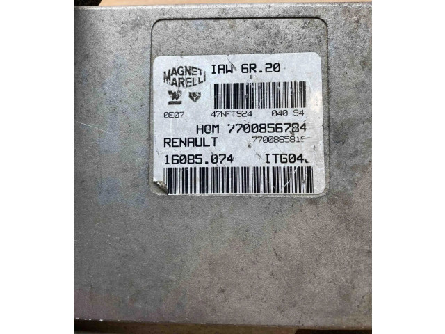 Блок управления двигателем Блок управления 7700856784 Renault Twingo I