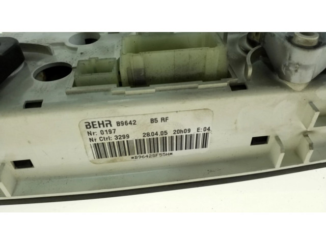 Блок управления климат-контролем B9642SF55H, B9642 Citroen C4 I