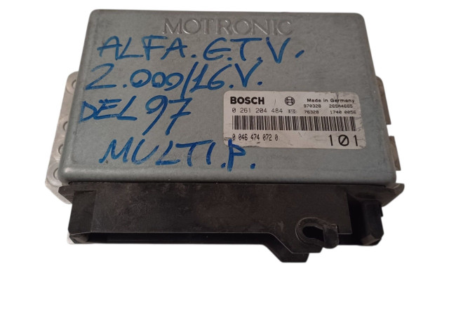 Блок управления двигателя 0261204484, 0261204484   Alfa Romeo GTV