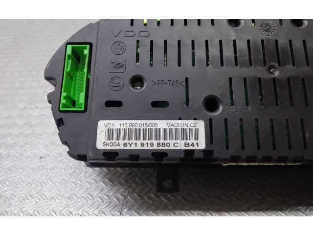 Панель приборов 6Y1919880C Skoda Fabia Mk1 (6Y)