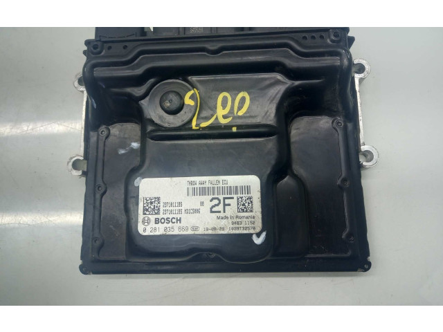 Блок управления двигателем Блок управления 237104328S, 237101118S Dacia Dokker