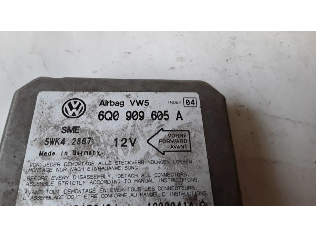 Блок подушек безопасности 6Q0909605A, 5WK42867   Audi A3 S3 8L