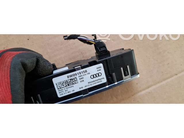 Блок управления климат-контролем 8W0919158   Audi S5 F5