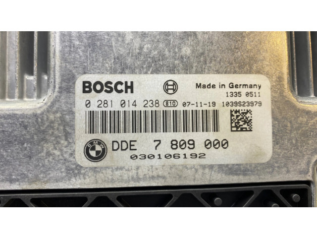 Řídící jednotka 0281014238, 7809000 BMW 3 E90 E91 2008