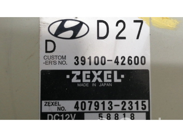 Řídící jednotka 3910042600, 4079132315 Hyundai H-100 2006