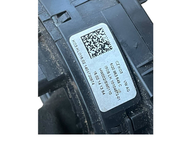 Подрулевой шлейф SRS 5Q0953549C Volkswagen Golf VII