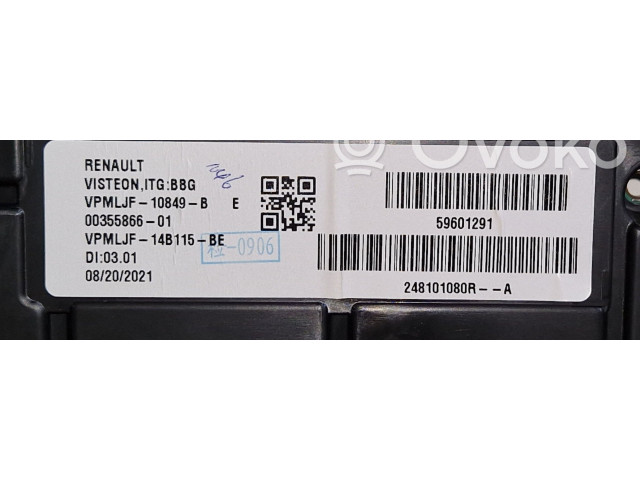 Панель приборов 248101080R   Dacia Spring       